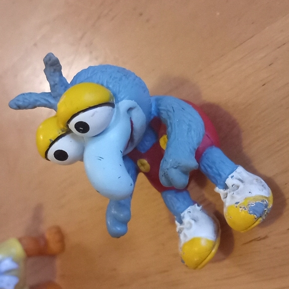 Vintage 1986 Muppets Babies Fozzy & Gonzo McDonald's Happy Meal Toy - Picture 2 of 16